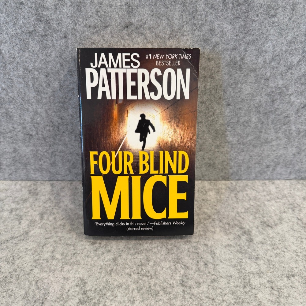 Four Blind Mice by James Patterson, Book 8 Alex Cross series, Paperback
